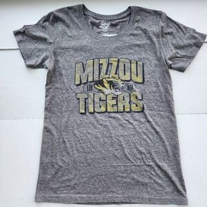 NCAA Missouri Mizzou Tigers Women's Gray Tshirt NWT